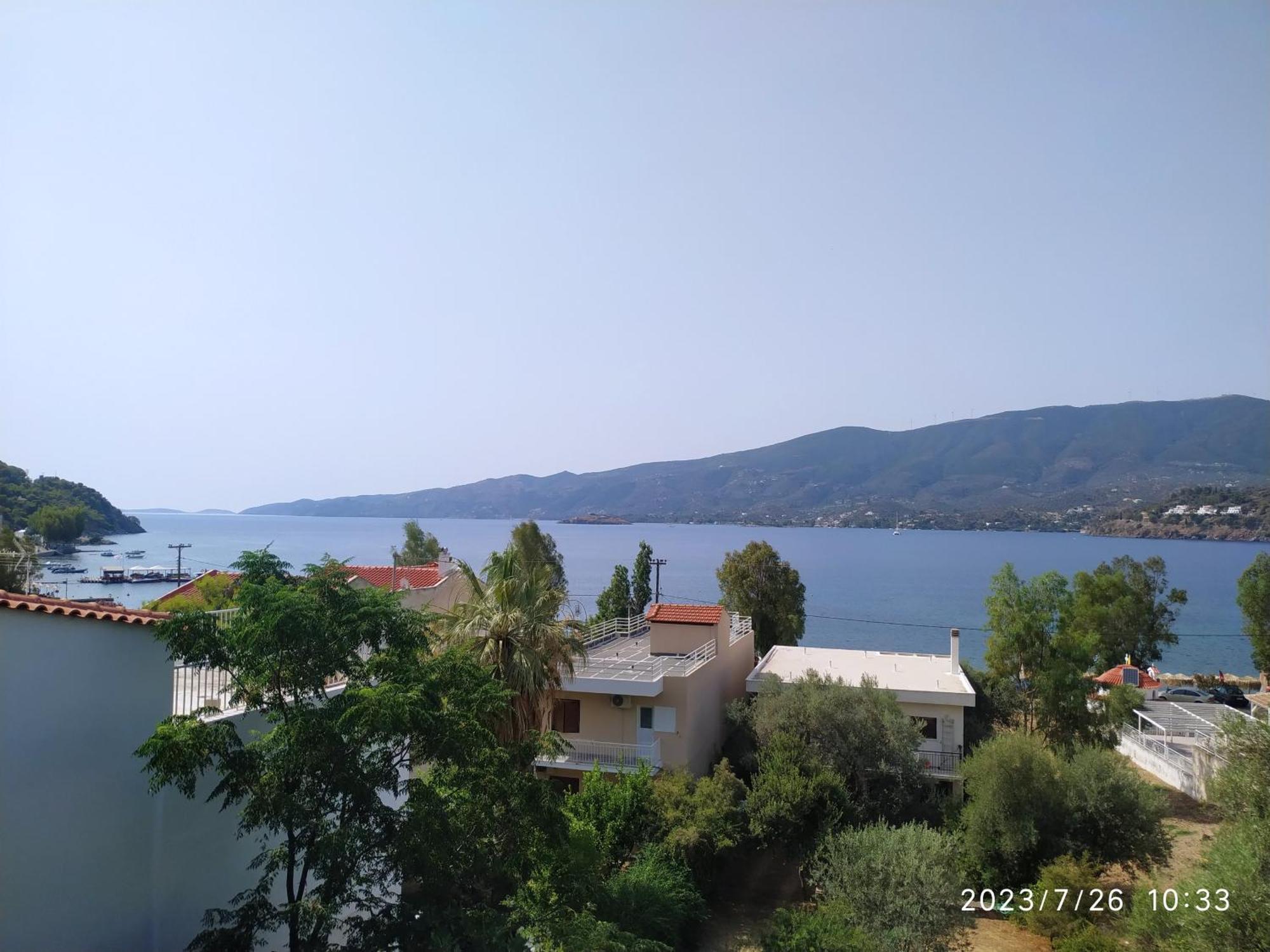 Rigos House At Askeli Beach, Poros Island Poros Town Bagian luar foto